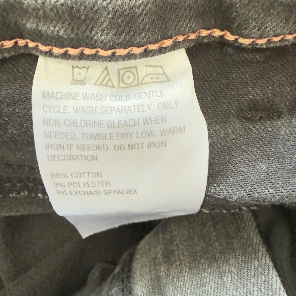 G-Sculpt  Size 12 Tall 405 Boot Valley Grey Wash Jeans Whimsigoth Streetwear Y2K - Picture 7 of 9